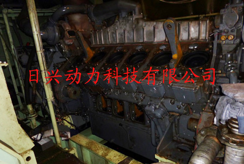安裝三菱S6R柴油發(fā)動機(jī)停機(jī)電磁鐵